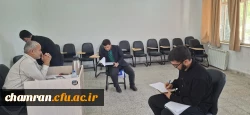 ادامه فرایند ارزیابی داوطلبان دانشگاه فرهنگیان در پردیس شهید چمران 3