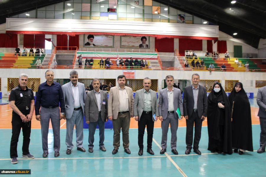 بازدید مسئولان دانشگاه فرهنگیان از فرایند ارزیابی عملی از داوطلبان رشته تربیت بدنی 4