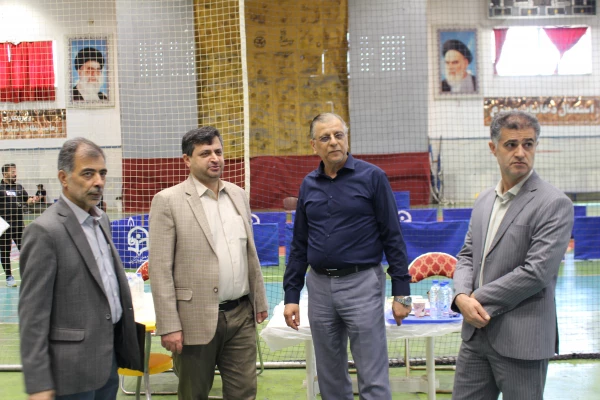 بازدید مسئولان دانشگاه فرهنگیان از فرایند ارزیابی عملی از داوطلبان رشته تربیت بدنی 8