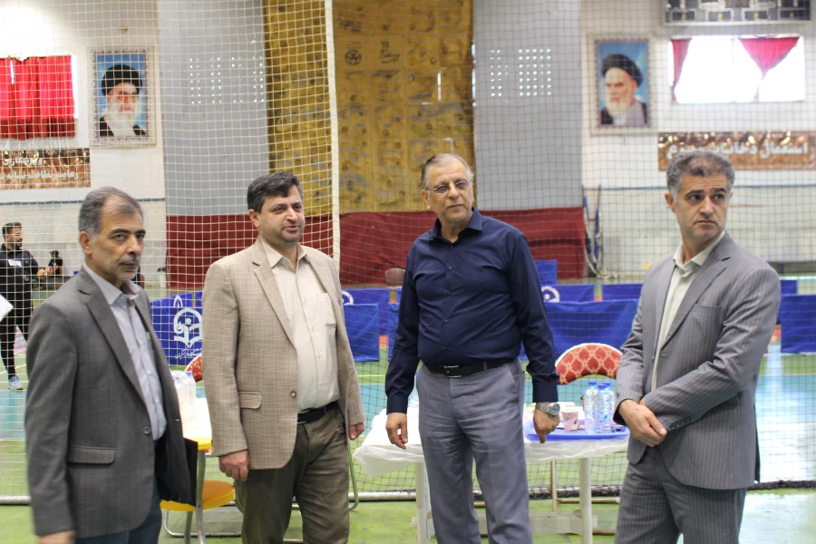 بازدید مسئولان دانشگاه فرهنگیان از فرایند ارزیابی عملی از داوطلبان رشته تربیت بدنی 8