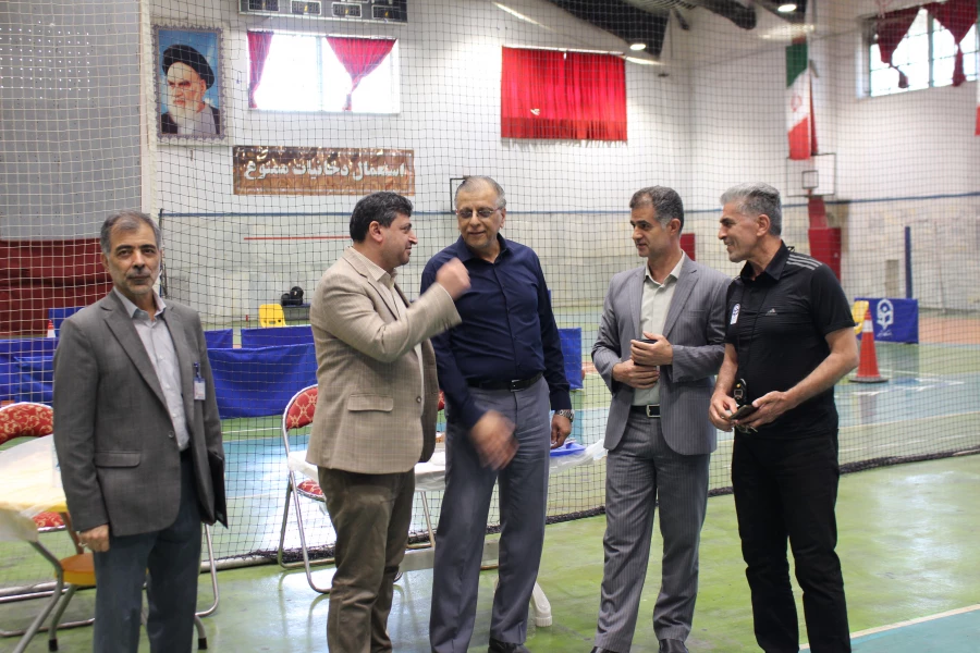 بازدید مسئولان دانشگاه فرهنگیان از فرایند ارزیابی عملی از داوطلبان رشته تربیت بدنی 9