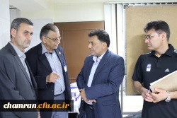 بازدید رئیس دانشگاه فرهنگیان استان تهران از روند برگزاری آزمون عملی تربیت بدنی 4