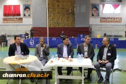 بازدید رئیس دانشگاه فرهنگیان استان تهران از روند برگزاری آزمون عملی تربیت بدنی 5