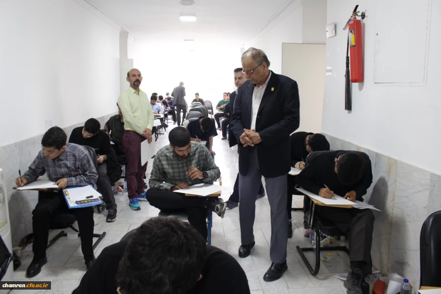 برگزاری آزمون عملی رشته آموزش هنر در پردیس شهید چمران  2