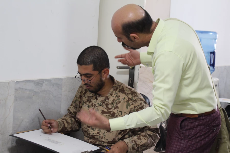 برگزاری آزمون عملی رشته آموزش هنر در پردیس شهید چمران  5