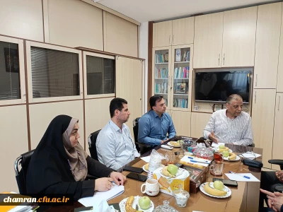 جلسه شورای اداری پردیس شهید چمران