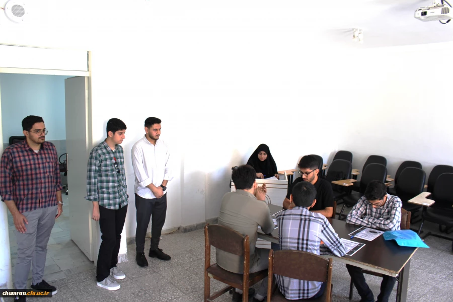 پایان فرایند ارزیابی تکمیلی داوطلبان چند برابر ظرفیت دانشگاه فرهنگیان پردیس شهید چمران. 2