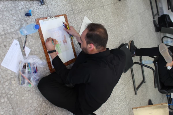 برگزاری آزمون عملی داوطلبان رشته آموزش هنر در پردیس شهید چمران  6