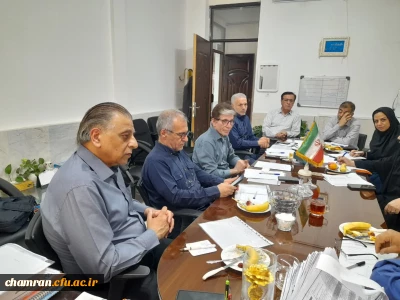 نشست شورای آموزشی و پژوهشی پردیس شهید چمران