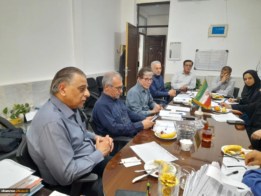 نشست شورای آموزشی و پژوهشی پردیس شهید چمران 2