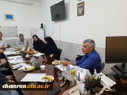 نشست شورای آموزشی و پژوهشی پردیس شهید چمران 3