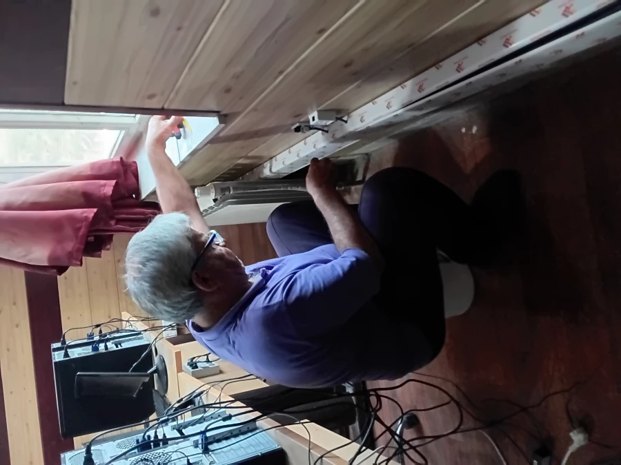 راه اندازی زیرساخت جدید اینترنت اتاق سایت پردیس شهید چمران 7