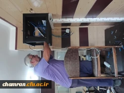 راه اندازی زیرساخت جدید اینترنت اتاق سایت پردیس شهید چمران 9