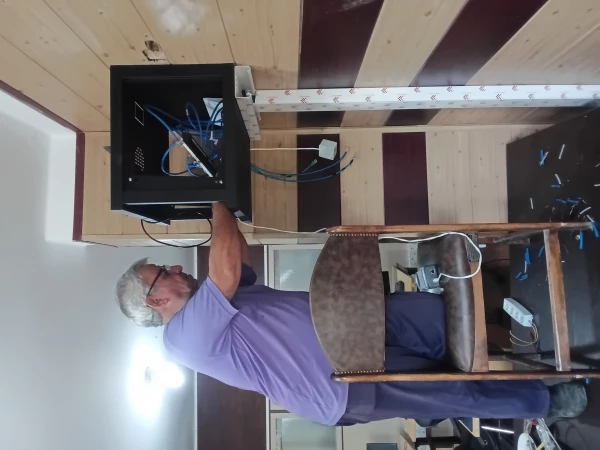 راه اندازی زیرساخت جدید اینترنت اتاق سایت پردیس شهید چمران 9