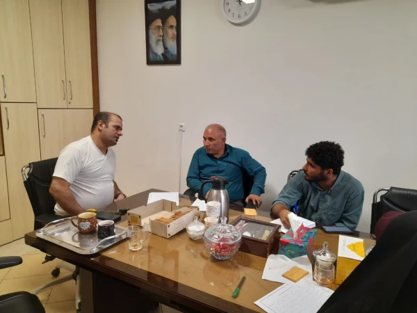 جلسه  شورای تغذیه پردیس شهید چمران 3