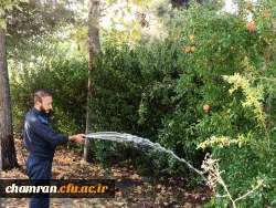 آماده سازی فضای دانشگاه فرهنگیان پردیس شهید چمران برای برگزاری امتحانات معوقه خرداد 2