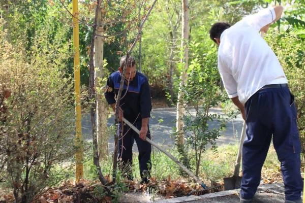 آماده سازی فضای دانشگاه فرهنگیان پردیس شهید چمران برای برگزاری امتحانات معوقه خرداد 5