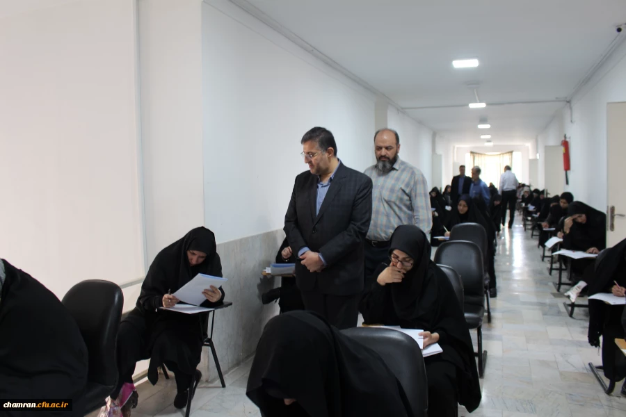 بازدید رئیس مرکز توسعه و بهسازی منابع انسانی از برگزاری آزمون اصلح مهارت آموزان  2