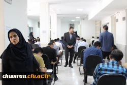 بازدید رئیس مرکز توسعه و بهسازی منابع انسانی از برگزاری آزمون اصلح مهارت آموزان  5