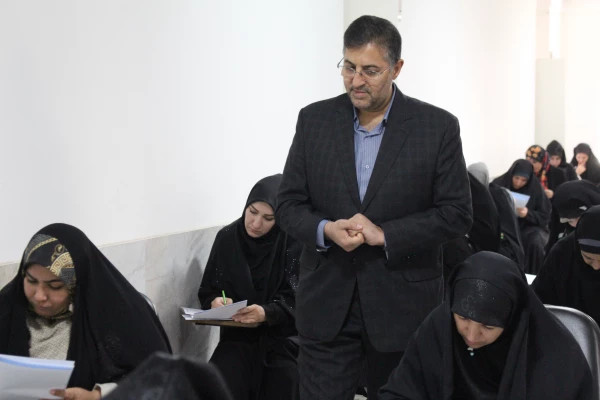 بازدید رئیس مرکز توسعه و بهسازی منابع انسانی از برگزاری آزمون اصلح مهارت آموزان  8
