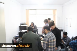 انتخاب واحد دانشجویان در اتاق سایت پردیس شهید چمران 14