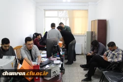 انتخاب واحد دانشجویان در اتاق سایت پردیس شهید چمران 16
