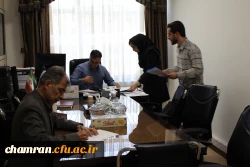 انجام فرایند دانش اموختگی دانشجویان پردیس شهید چمران 4