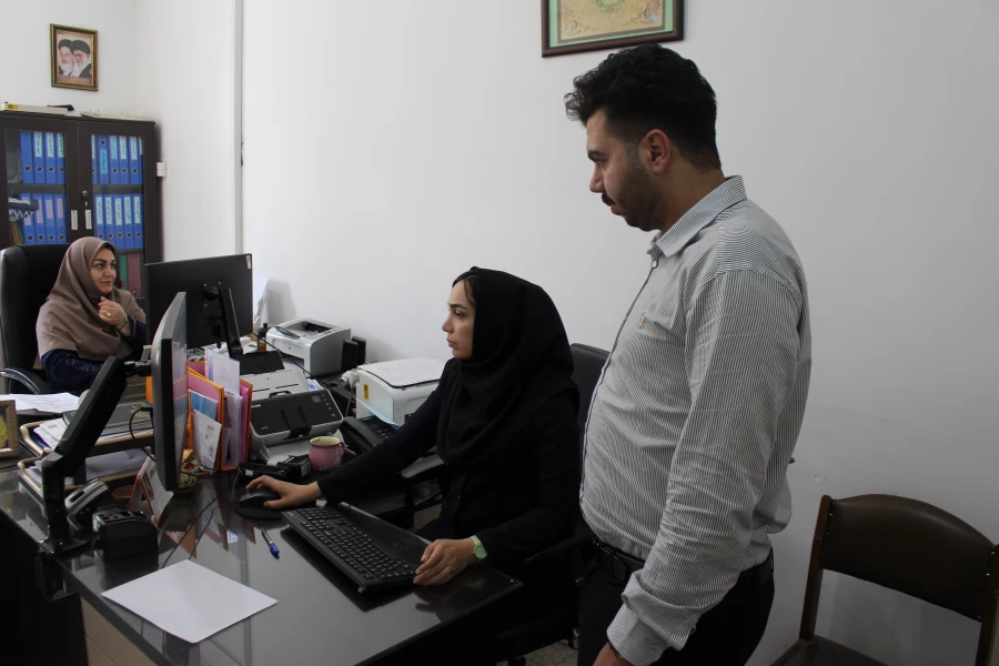 انجام فرایند دانش اموختگی دانشجویان پردیس شهید چمران 7