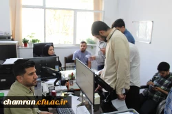 انجام فرایند دانش اموختگی دانشجویان پردیس شهید چمران 8