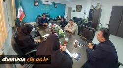 جلسه شورای اداری پردیس چمران 2
