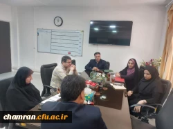 جلسه شورای اداری پردیس چمران 3