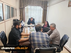 برگزاری جلسه کمیته تغذیه پردیس شهید چمران تهران 5