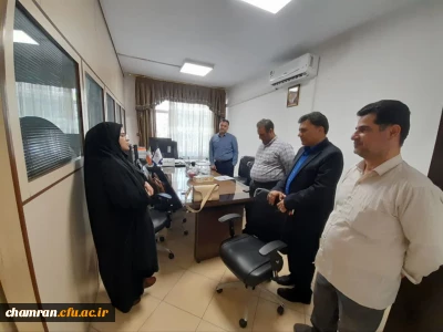 بازدید ناظر استان سیستان و بلوچستان از پردیس شهید چمران تهران به منظور ارتقاء بهداشت و سلامت دانشجومعلمان