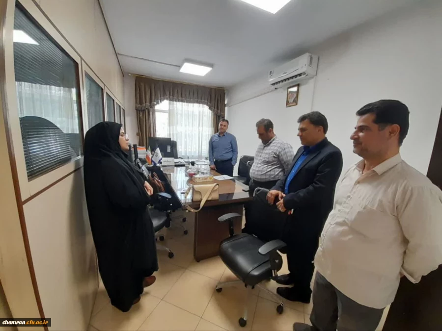 بازدید ناظر استان سیستان و بلوچستان از پردیس شهید چمران تهران به منظور ارتقاء بهداشت و سلامت دانشجومعلمان 2