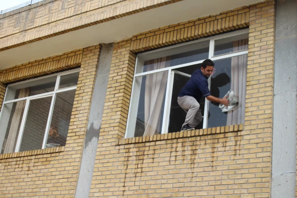  گزارش آماده سازی محیط و کلاس های پردیس شهید چمران در آستانه سال تحصیلی جدید 2