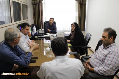 برگزاری جلسه شورای اسکان در پردیس شهید چمران دانشگاه فرهنگیان
