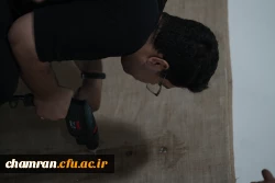 افتتاح المان شهدای دانشجو معلم در پردیس شهید چمران 9