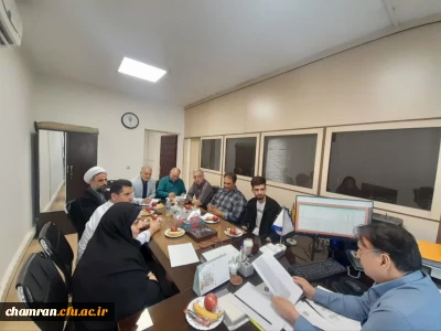 برگزاری جلسه به مناسبت هفته تربیت بدنی در پردیس شهید چمران