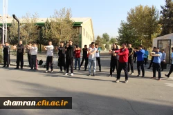 برگزاری ویژه برنامه هفته تربیت بدنی در پردیس شهید چمران به مناسبت گرامیداشت هفته تربیت بدنی در صبح روز یکشنبه ۲۷ مهرماه ۱۴۰۴ 2