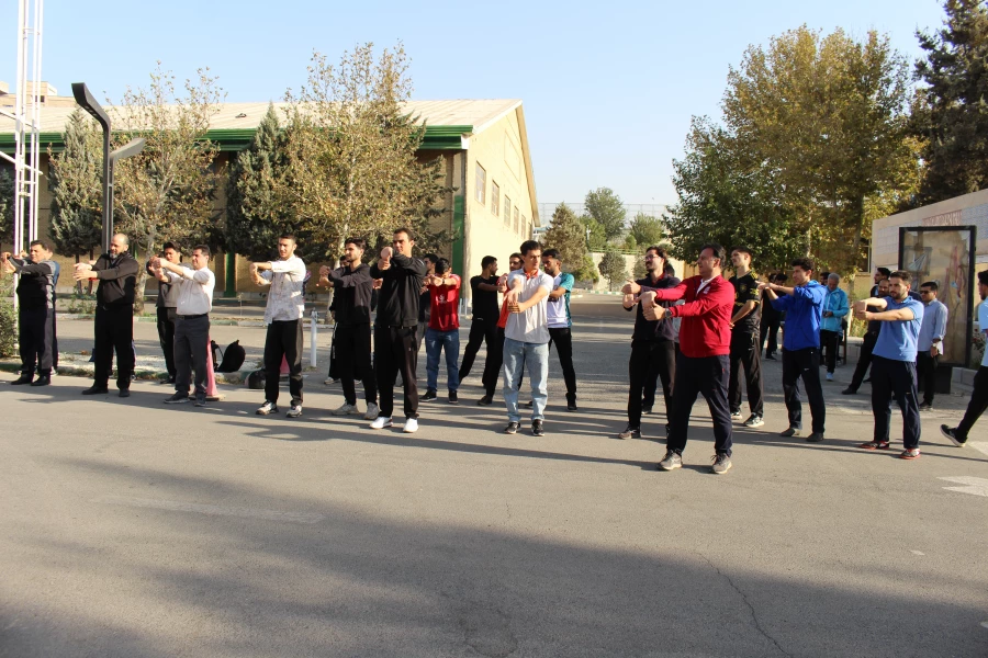 برگزاری ویژه برنامه هفته تربیت بدنی در پردیس شهید چمران به مناسبت گرامیداشت هفته تربیت بدنی در صبح روز یکشنبه ۲۷ مهرماه ۱۴۰۴ 2