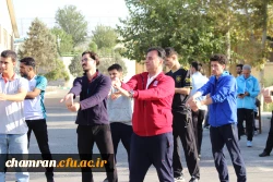 برگزاری ویژه برنامه هفته تربیت بدنی در پردیس شهید چمران به مناسبت گرامیداشت هفته تربیت بدنی در صبح روز یکشنبه ۲۷ مهرماه ۱۴۰۴ 3