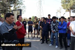 برگزاری ویژه برنامه هفته تربیت بدنی در پردیس شهید چمران به مناسبت گرامیداشت هفته تربیت بدنی در صبح روز یکشنبه ۲۷ مهرماه ۱۴۰۴ 11