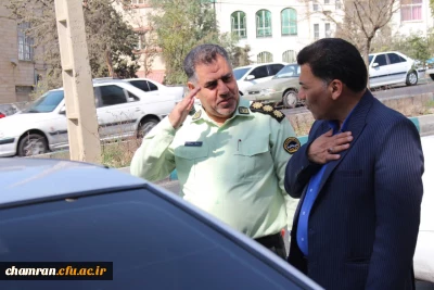 تقدیر از حافظان امنیت؛ حضور مسئولان دانشگاه فرهنگیان استان تهران در کلانتری ۱۴۶ حکیمیه