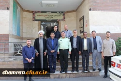 تقدیر از حافظان امنیت؛ حضور مسئولان دانشگاه فرهنگیان استان تهران در کلانتری ۱۴۶ حکیمیه 3