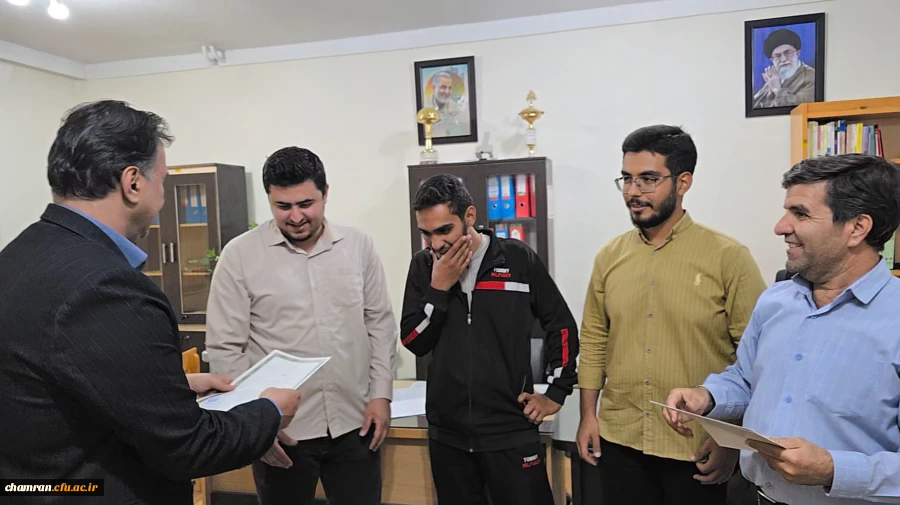 تقدیر از دانشجویان برتر خوابگاهی 2