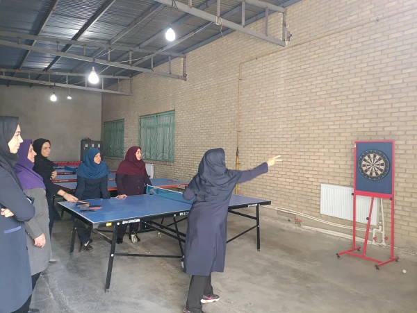 مسابقات ورزشی همکاران خانم به مناسبت هفته تربیت بدنی 4