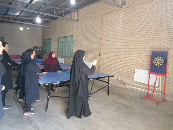 مسابقات ورزشی همکاران خانم به مناسبت هفته تربیت بدنی 6