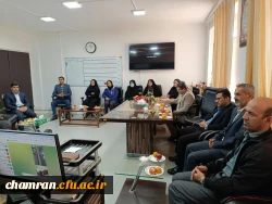 نشست تکریم و معارفه معاونت توسعه منابع و امور دانشجویی پردیس شهید چمران  6