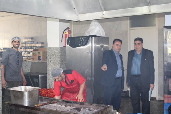 بازدید دکتر دهنوی از تمامی حوزه های معاونت امور دانشجویی پردیس شهید چمران 5