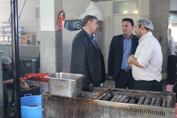 بازدید دکتر دهنوی از تمامی حوزه های معاونت امور دانشجویی پردیس شهید چمران 6